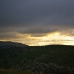 Moody sunset