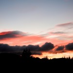 Burning skies