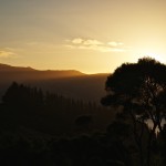 Sunset on Akaroa