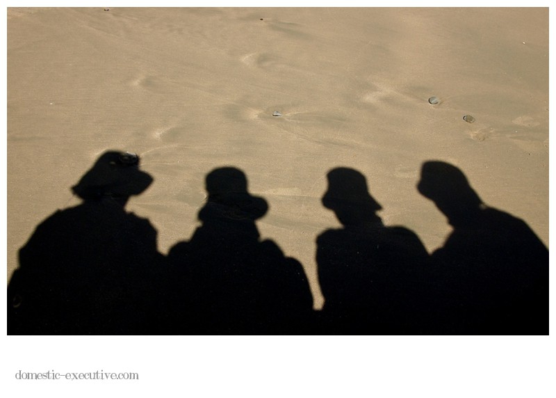 Sand portrait